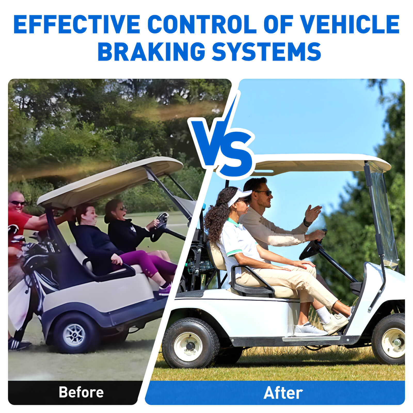 14V 4 Terminal Golf Cart Solenoid for EZGO