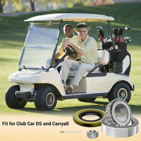 Front Wheel Bearing Hub Rebuild Kit for Club Car DS, Carryall (2 Set) |Drive-up