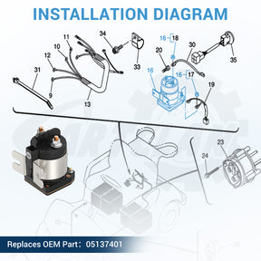 yamaha 48v golf cart solenoid