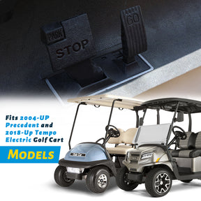 Drive-up Club Car Precedent Pedal Assembly, Club Car Pedal with Conversion Kit, Suitable for 2004-UP Precedent & 2018-Up Tempo-Universal Electric Carts, for 1st Gen and 2nd Gen, OEM #102500001, 103974821