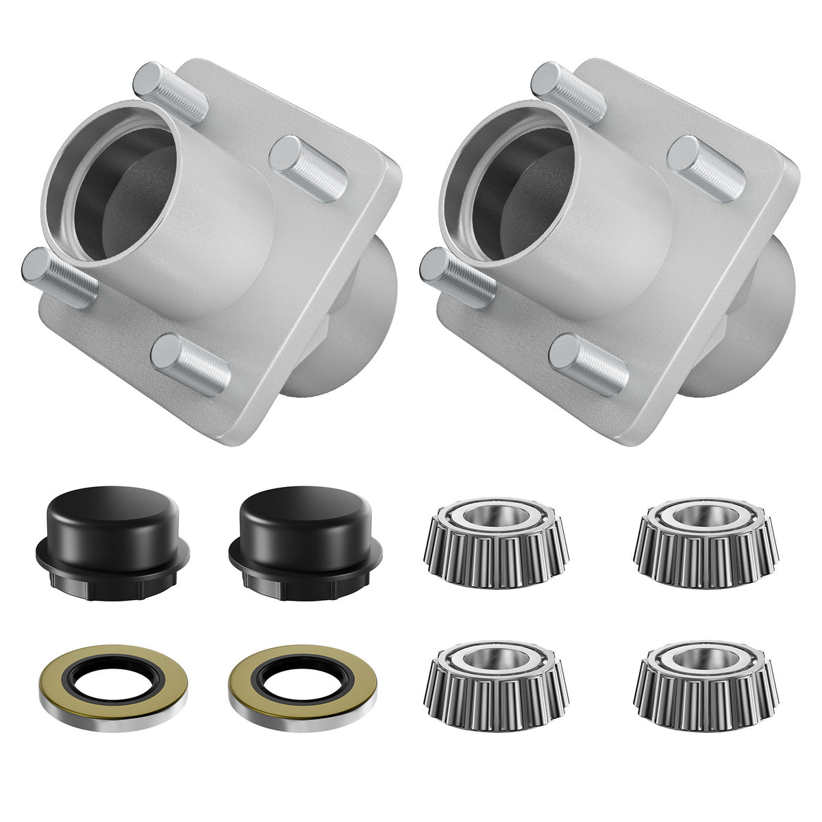 Golf Cart Front Wheel Hub Assembly Suitable for EZGO 1979-2001.5 DCS, Medalist, Marathon, ST 350 and Workhorse, OEM 19058-G2 |Drive-up