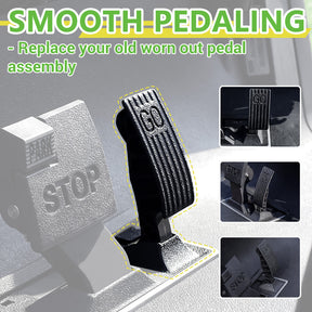Golf Cart Accelerator Pedal Assembly with Throttle Sensor Kit for Club Car 2010-Up Precedent/Tempo/Onward - Drive-up