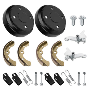 Rear Brake Drum/Hub and Brake Shoes Deluxe Repair Kit, for Club Car | Drive-up