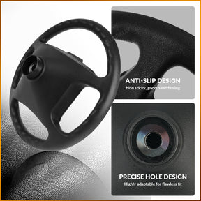 Club Car DS Steering Wheel OEM, 13.77" Anti-Slip Golf Cart Steering Wheel for Club Car DS | Drive-up