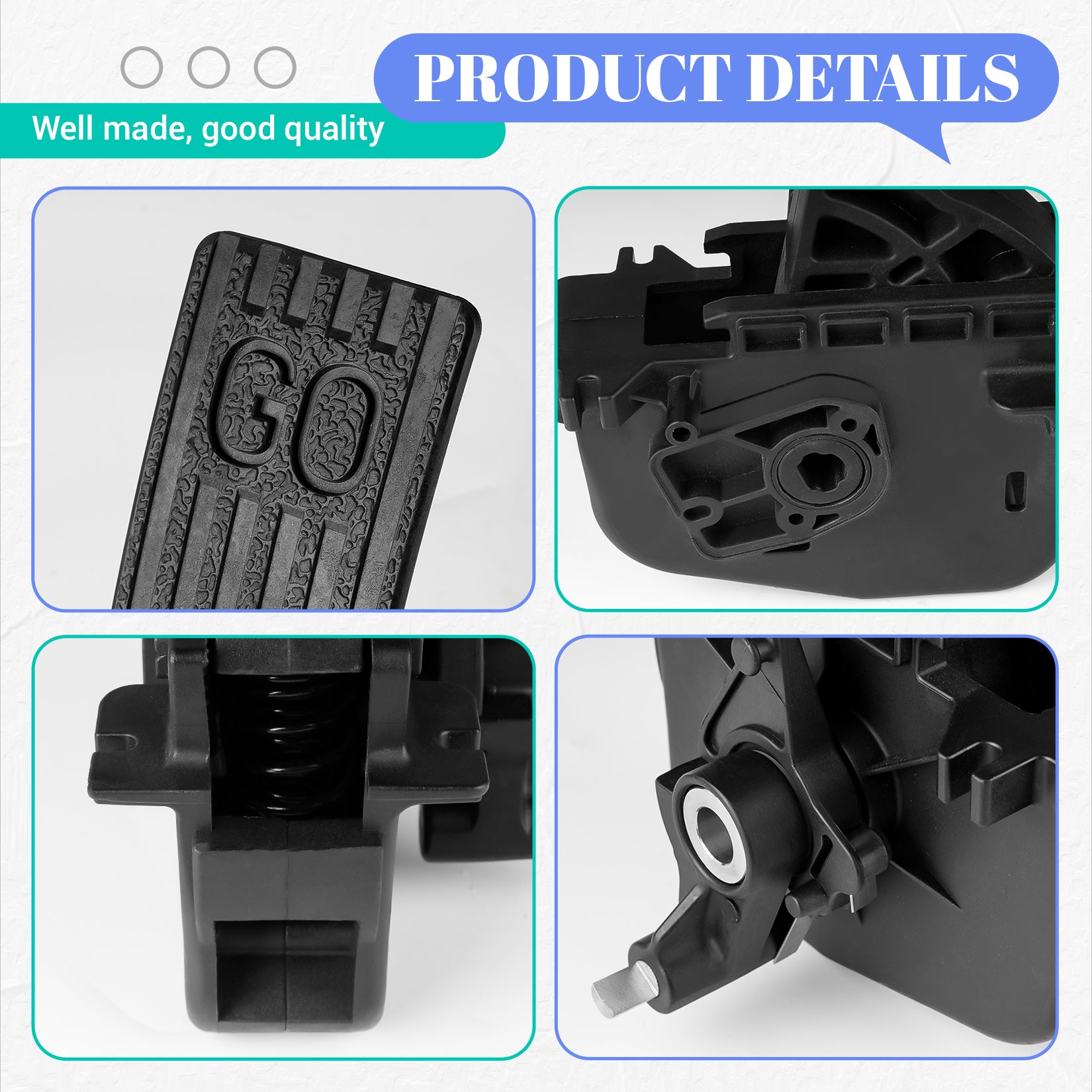 Club Car Precedent Accelerator ASM Pedal Assembly (2nd gen) | Drive-up