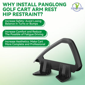 Arm Rest Hip Restraint for Club Car DS 2000-up Gas & Electric | Drive-up