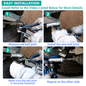 Club Car Tie Rod End Set - Fits Precedent 2004-Up & Tempo 2018-Up Golf Carts | Drive-up