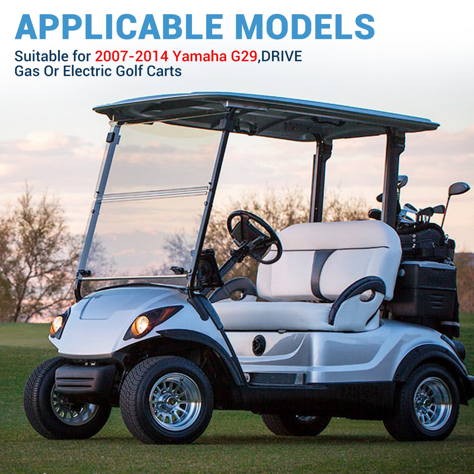 Brake Replacement Kit, Fits for Yahama G29 Gas & Electric 2007-2014 | Drive-up