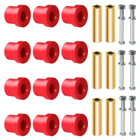 Golf Cart Bushings Kit for Club Car DS 1992-Up - RED | Drive-up