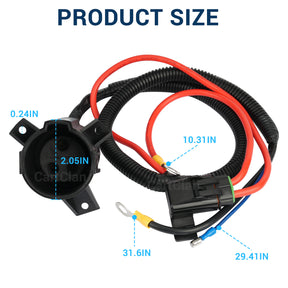 Charger DC Receptacle for 2014-UP Club Car Precedent/Tempo | Drive-up