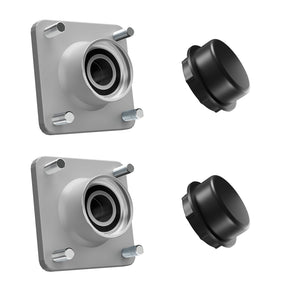 Drive-up Golf Cart Front Wheel Hub Assembly, Club Car Front Wheel Hub with Bearings Oil Dust Seal for Club Car Precedent and DS 2003-Up and Tempo 2018-Up Gas or Electric Golf Carts, OEM 102357701