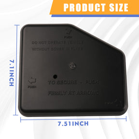 Golf Cart Electrical Component Box Asm/Electrical Box Cover, For Gas Club Car DS 1992-2015, OEM #1013609 1015777 |Drive-up