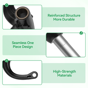 EZGO RXV Golf Cart Passenger Spindle Assembly-Front Spindle Right |Drive-up