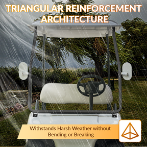 Front Strut Brackets Kit Fits 2000-Up Club Car DS | Drive-up