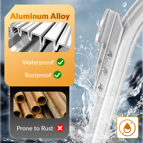 Golf Cart Top Strut Brackets for Club Car DS & Carryall 1982-2000 | Drive up