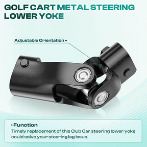Golf Cart Metal Steering Lower Yoke for Club Car Precedent & Tempo | Drive-up