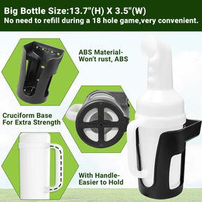 Golf Cart Sand Bottle for Club Car Precedent 1 PCS | Drive-up