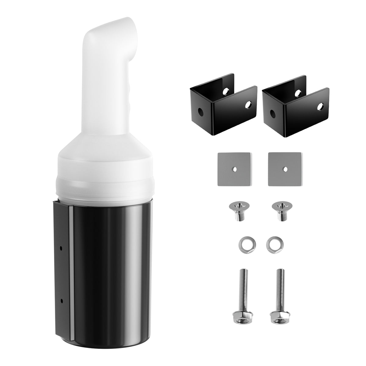 Drive-up Golf Cart No-Drilling Sand Bottle, Divot Filler Sand Bottle for EZGO Club Car Yamaha, Large Capacity with Rattle Proof Holder