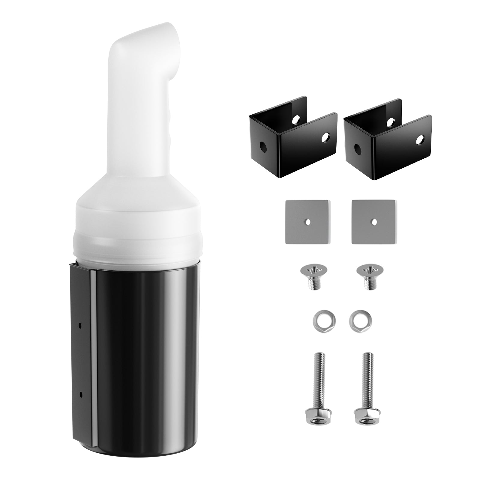 Drive-up Golf Cart No-Drilling Sand Bottle, Divot Filler Sand Bottle for EZGO Club Car Yamaha, Large Capacity with Rattle Proof Holder