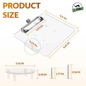 Universial Golf Cart Scorecard Holder with Pencil Holder | Drive up