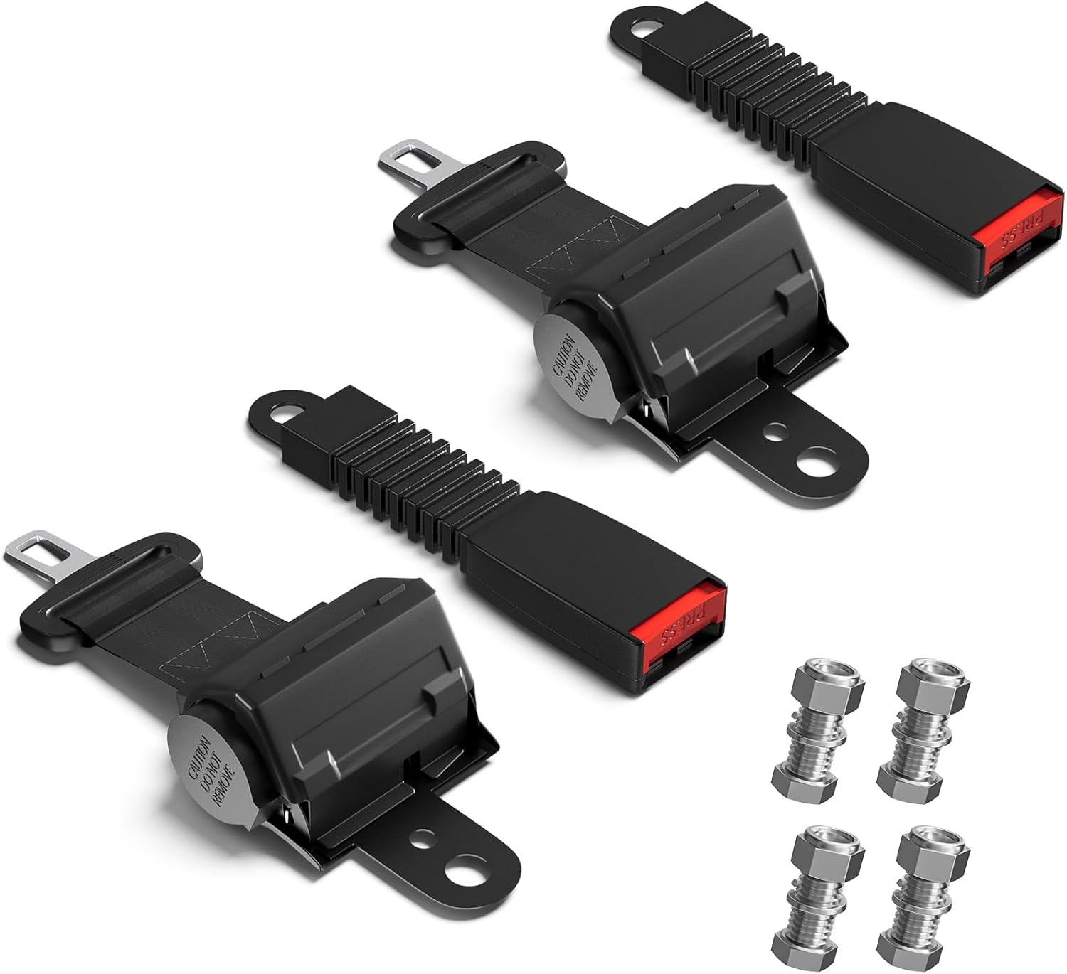 Golf Cart Seat Belts, 40" Retractable Universal Seat Belts Kit,Fits Club Car EZGO Yamaha 2 Set | Drive-up