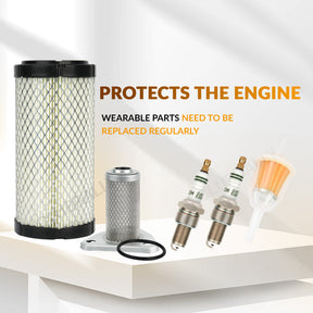 Tune Up Kit with Oil Filter Spark Plug For EZGO TXT/ST 1996-Up | Drive-up