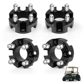 Universal Golf Cart Wheel Spacers Kit with Lug Nuts-2 inch, Wheel Spacers Kit Suitable for Yamaha, Club Car, EZGO | Drive-up