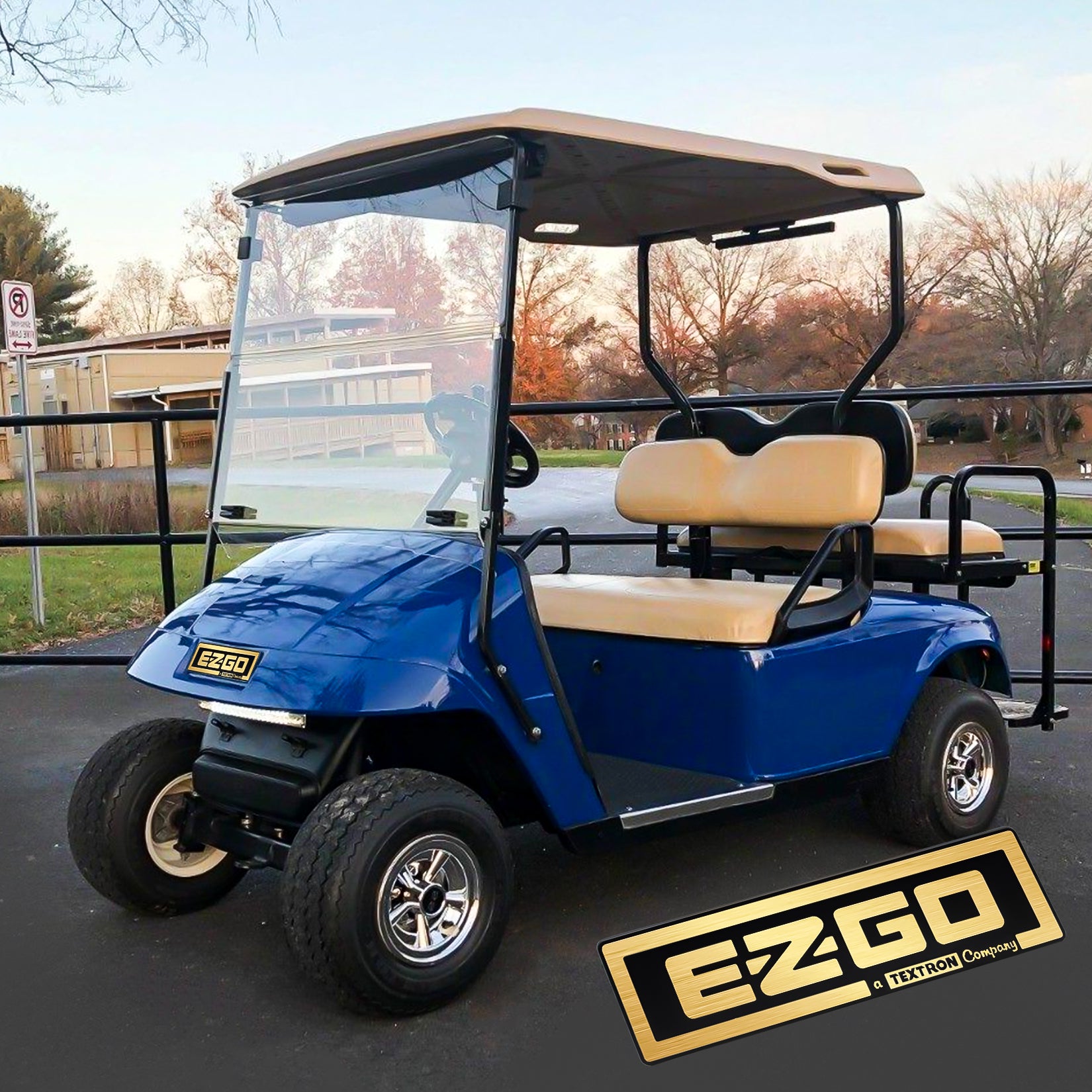 CartClan Name Plate for EZGO TXT 1994-2010 Gas & Electric Golf Carts 71037G01