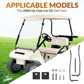 Front Strut Brackets Kit Fits 2000-Up Club Car DS | Drive-up