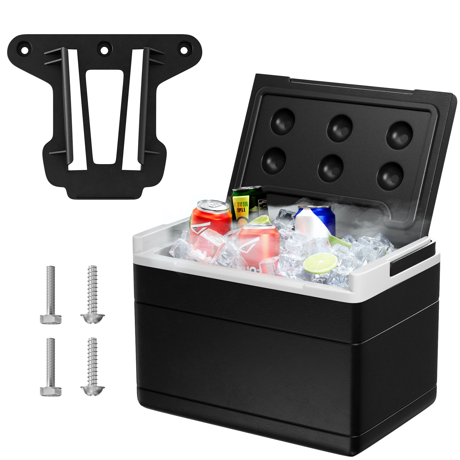 Golf Cart Cooler with Mounting Kit  fit for Club Car Precedent/Tempo/Onward | Drive-up