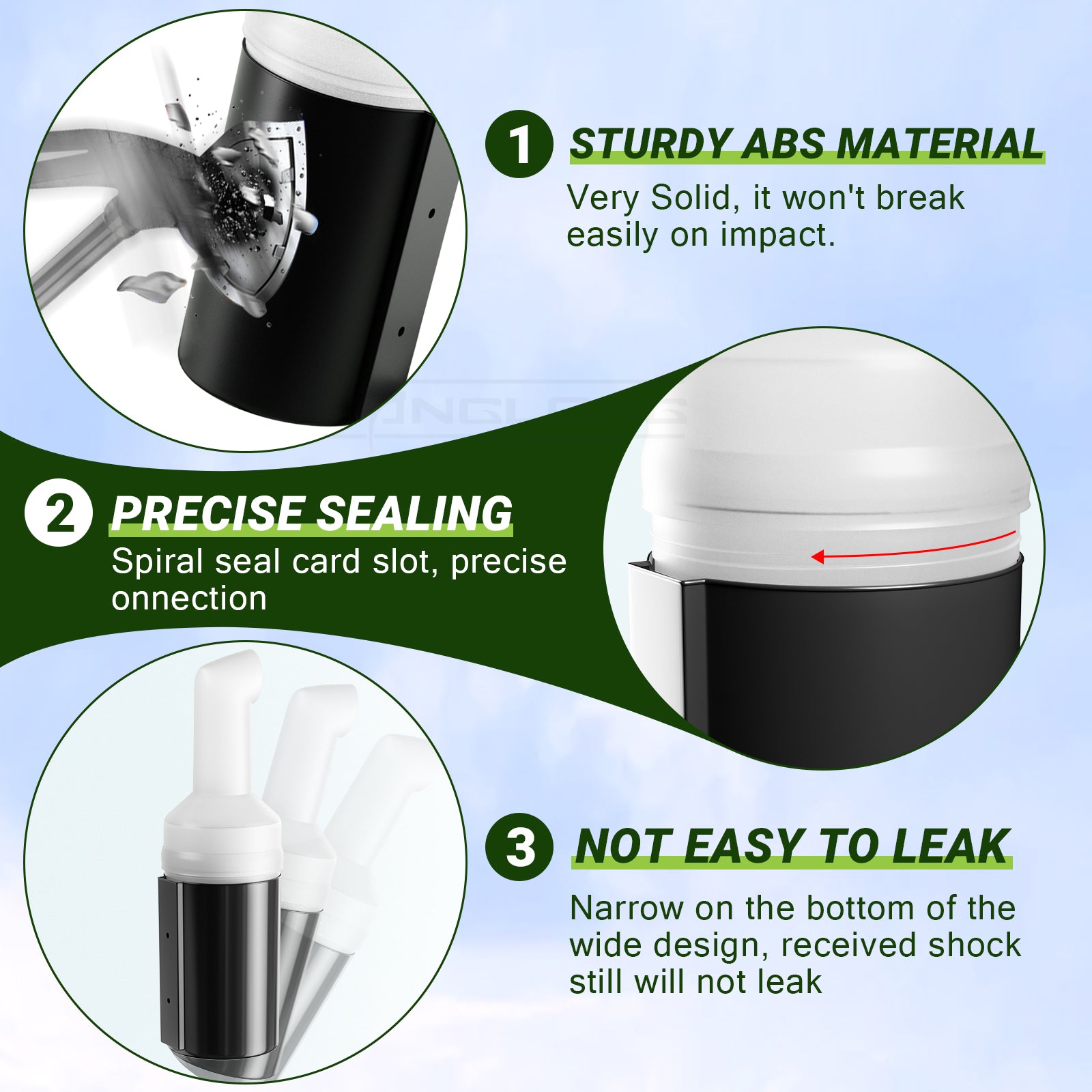 Drive-up Golf Cart No-Drilling Sand Bottle, Divot Filler Sand Bottle for EZGO Club Car Yamaha, Large Capacity with Rattle Proof Holder