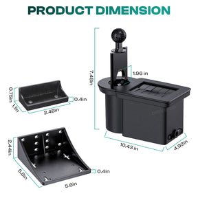 Golf Cart Ball Washer and Club Cleaner Kit for Club Car DS, Yamaha G29, EZGO TXT PDS DCS G&E Golf Carts, OEM 603836 |Drive-up