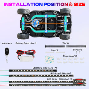 golf cart underglow kit