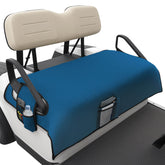 Navy Blue All-Season Golf Cart Seat Covers with Storage Pockets