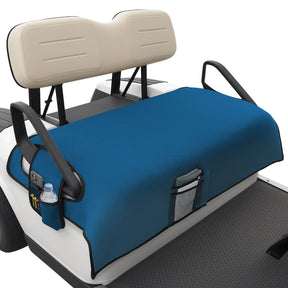 Navy Blue All-Season Golf Cart Seat Covers with Storage Pockets