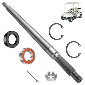 Yamaha Golf Cart Rear Axle Assembly Passenger Side with bearings and seals | Drive-up