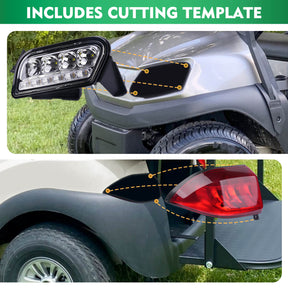 Club Car Tempo Light Kit Complete LED Lighting Set with Harness | Drive-up