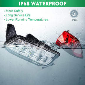 Club Car Tempo Light Kit Complete LED Lighting Set with Harness | Drive-up