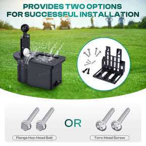 Golf Cart Ball Washer and Club Cleaner Kit, for Club Car Precedent, Tempo, Onward G&E Golf Carts, OEM 103662801 |Drive-up