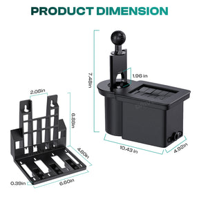 Golf Cart Ball Washer and Club Cleaner Kit, for Club Car Precedent, Tempo, Onward G&E Golf Carts, OEM 103662801 |Drive-up