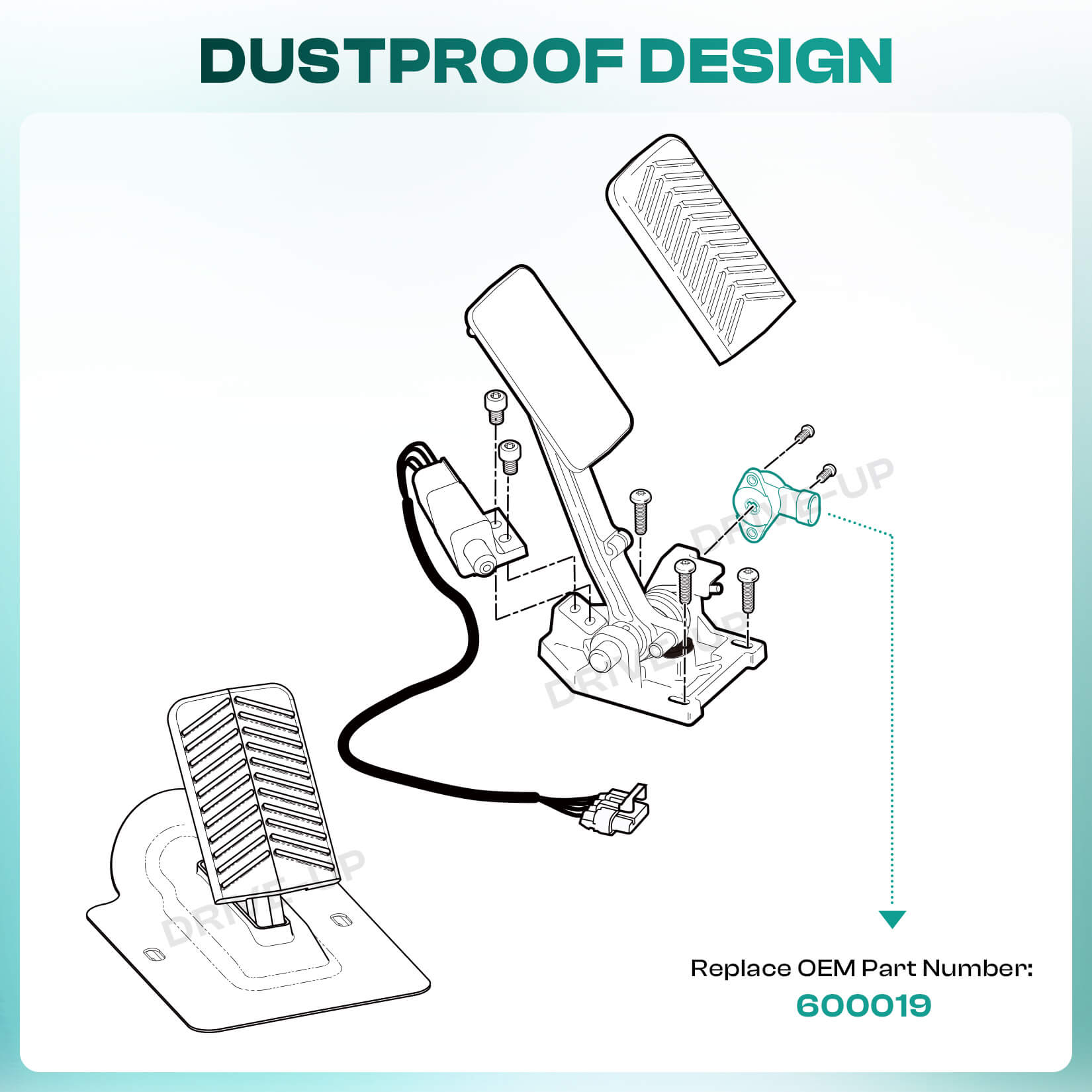 EZGO Accelerator Pedal Position Sensor