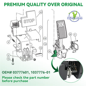 Park Brake Release and Parking Gear Repair Kit for Club Car| Drive up