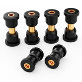 Black Golf Cart Rear Leaf Spring Bushing Kit for Club Car Precedent | Drive-up