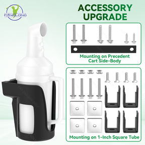 Sand Bottle with Handle for Golf Cart Club Car Precedent - 2PCS | Drive up