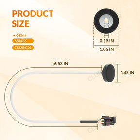 Speed Sensor Kit for EZGO TXT 48V Golf Carts | Drive-up