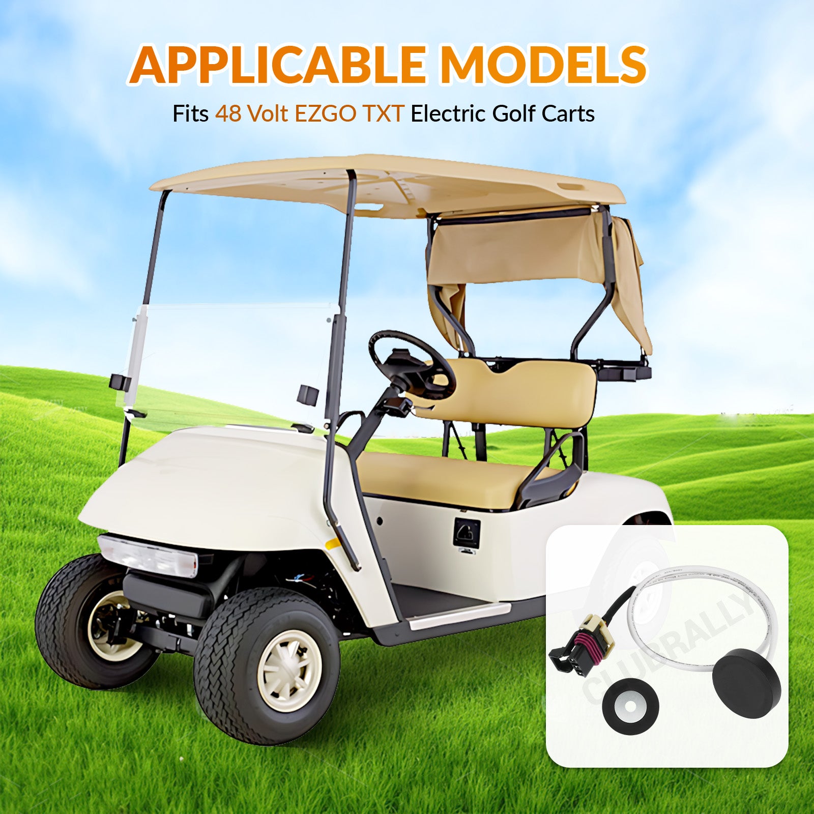 Speed Sensor Kit for EZGO TXT 48V Golf Carts | Drive-up