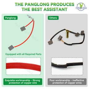 Starter Generator Motor Brush Set Kit for 2010-UP Club Car Precedent Gasoline&2018-up Tempo Golf Cart |Drive-up