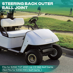 Steering Back Outer Ball Joint for E-Z-GO TXT G&E Golf Cart 2001-UP |Drive-up