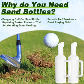 Sand Bottle Kit for Club Car Precedent Golf Carts - 2 Pack | Drive-up