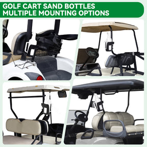 Universial Golf Cart Sand Bottle with Handle - 1 PCS | Drive up